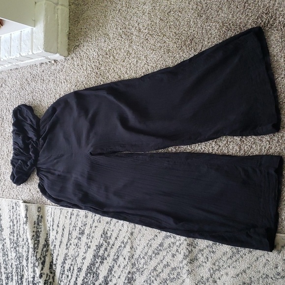 Free People Cut Out For It Jumpsuit Black - Picture 4 of 6
